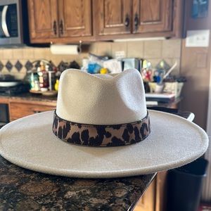 Western Flat Brim Hat